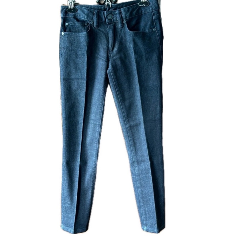 Tory Burch Navy Skinny Jeans